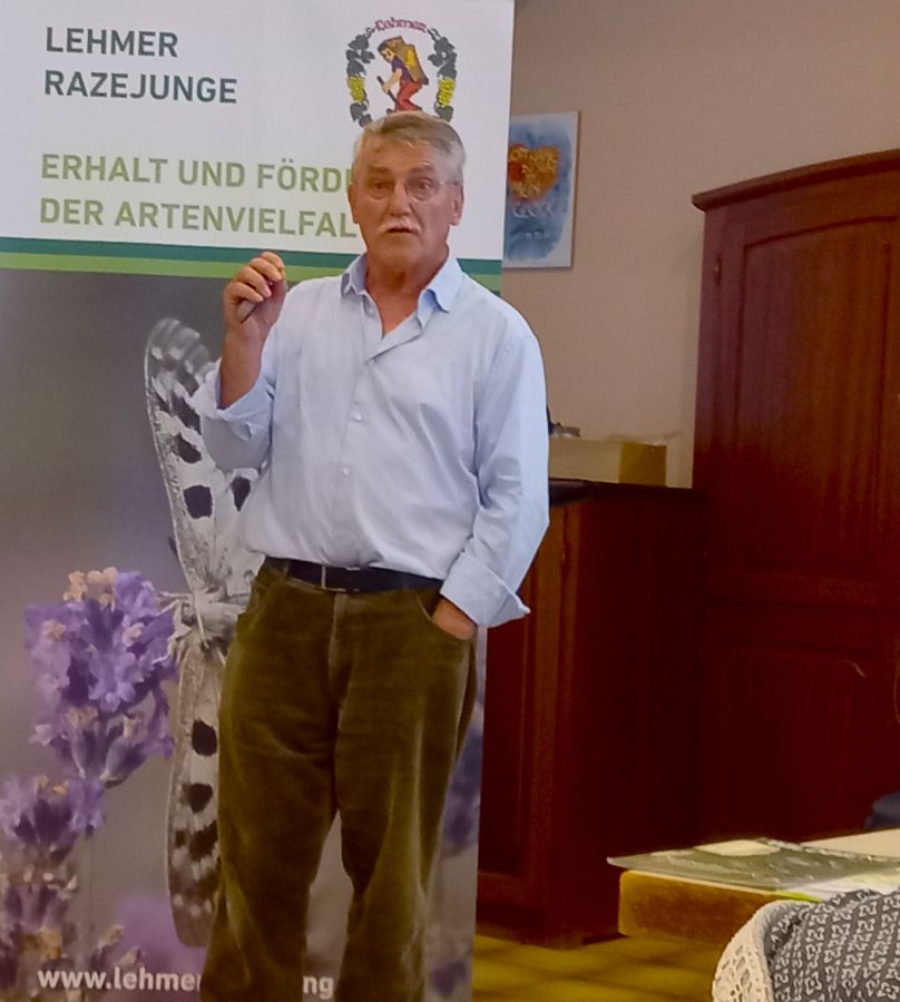 Manfred Kraft, Obmann für Bienenweiden des Landesverbands Badischer Imker